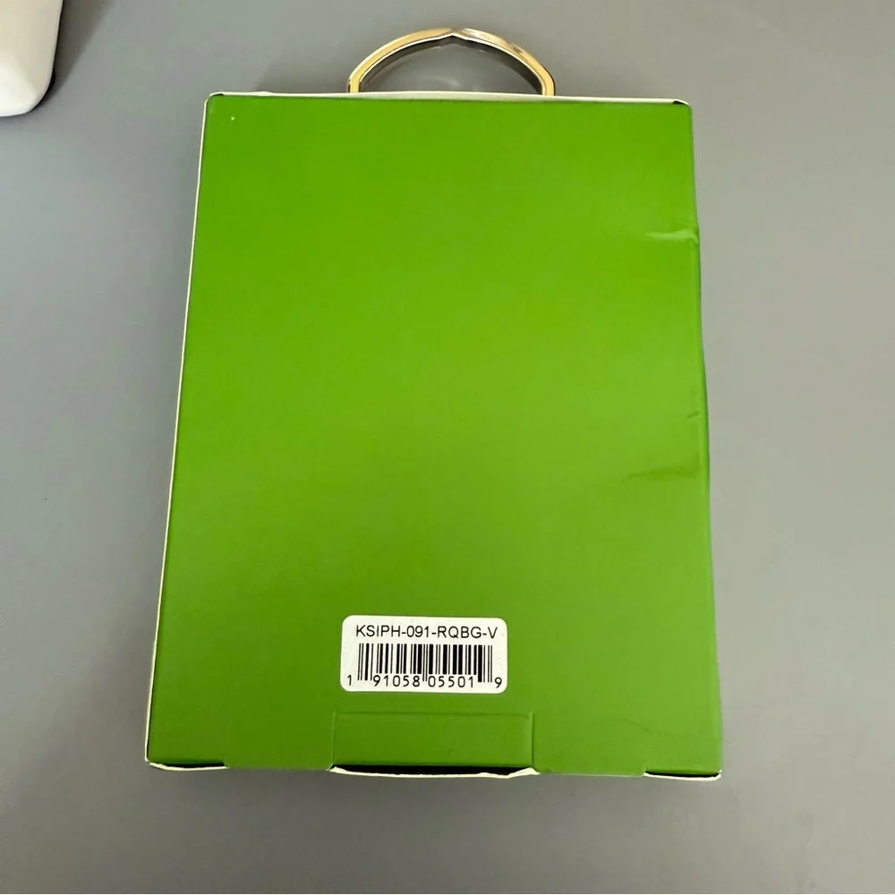 NIB Kate Spade Sticker Pocket Cardholder For Cell Phone